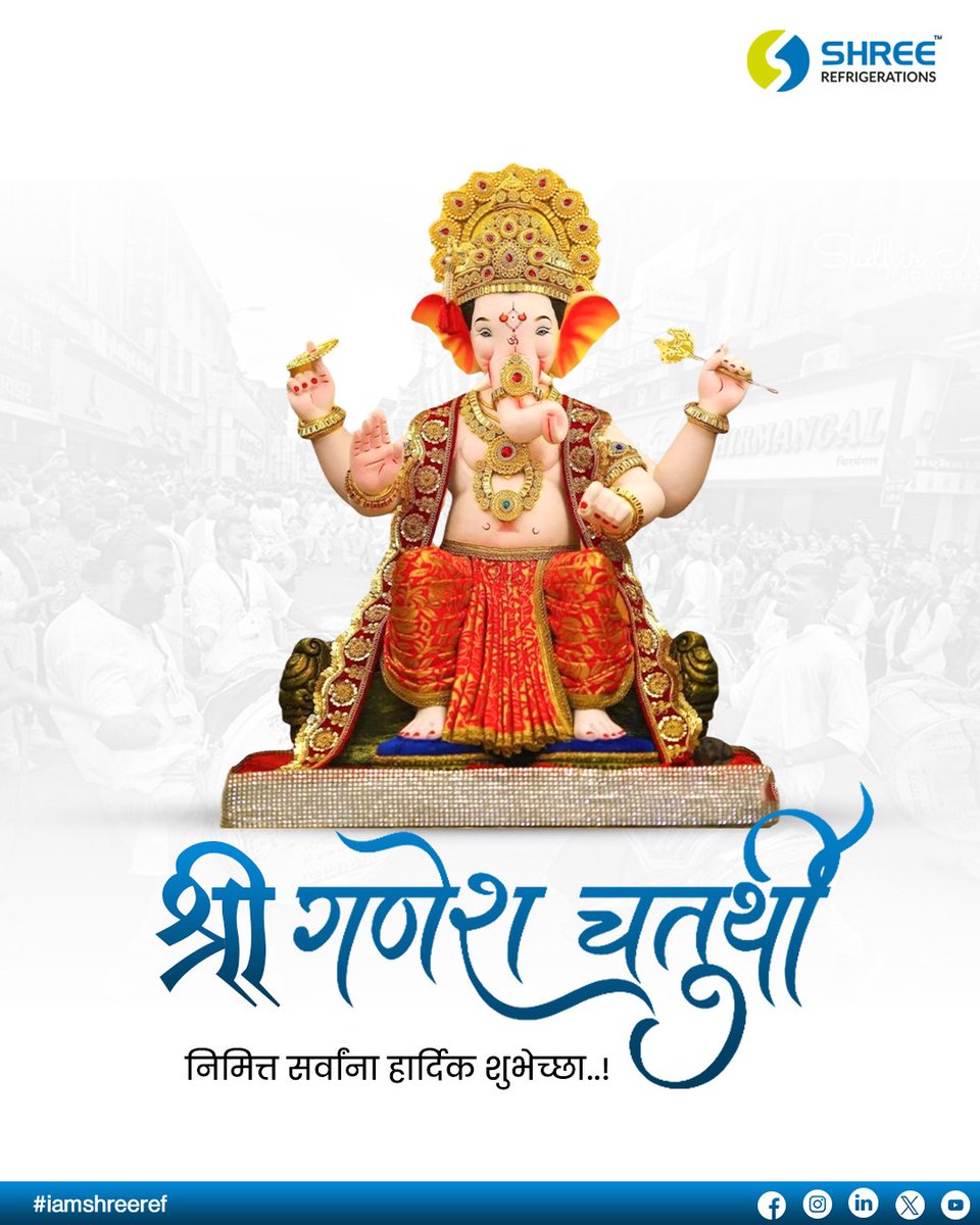 shree_ref's tweet photo. This Ganesh Chaturthi, may Bappa remove obstacles and bless us with wisdom, harmony, and growth. 

Wishing you joy, prosperity &amp; success.

Happy Ganesh Chaturthi! 

#GaneshChaturthi2025 #GaneshUtsav #GanpatiBappaMorya #iamshreeref https://t.co/iNJyo70t52