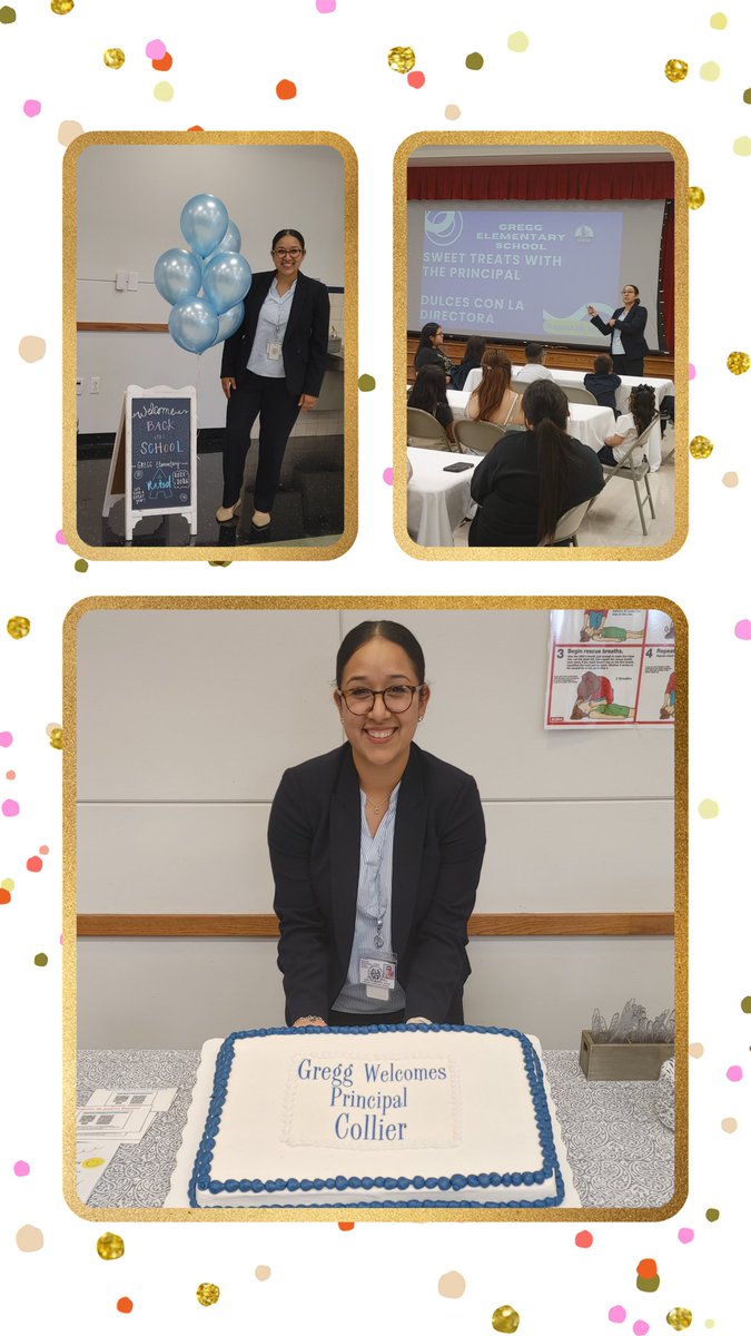 It's official! Yoeli Collier is the new principal of Gregg ES. Congratulations! 🎉💪 #readytowork
<a href="/GreggElementary/">GreggElementaryHISD</a> <a href="/CollierYoeli/">Yoeli Collier</a>