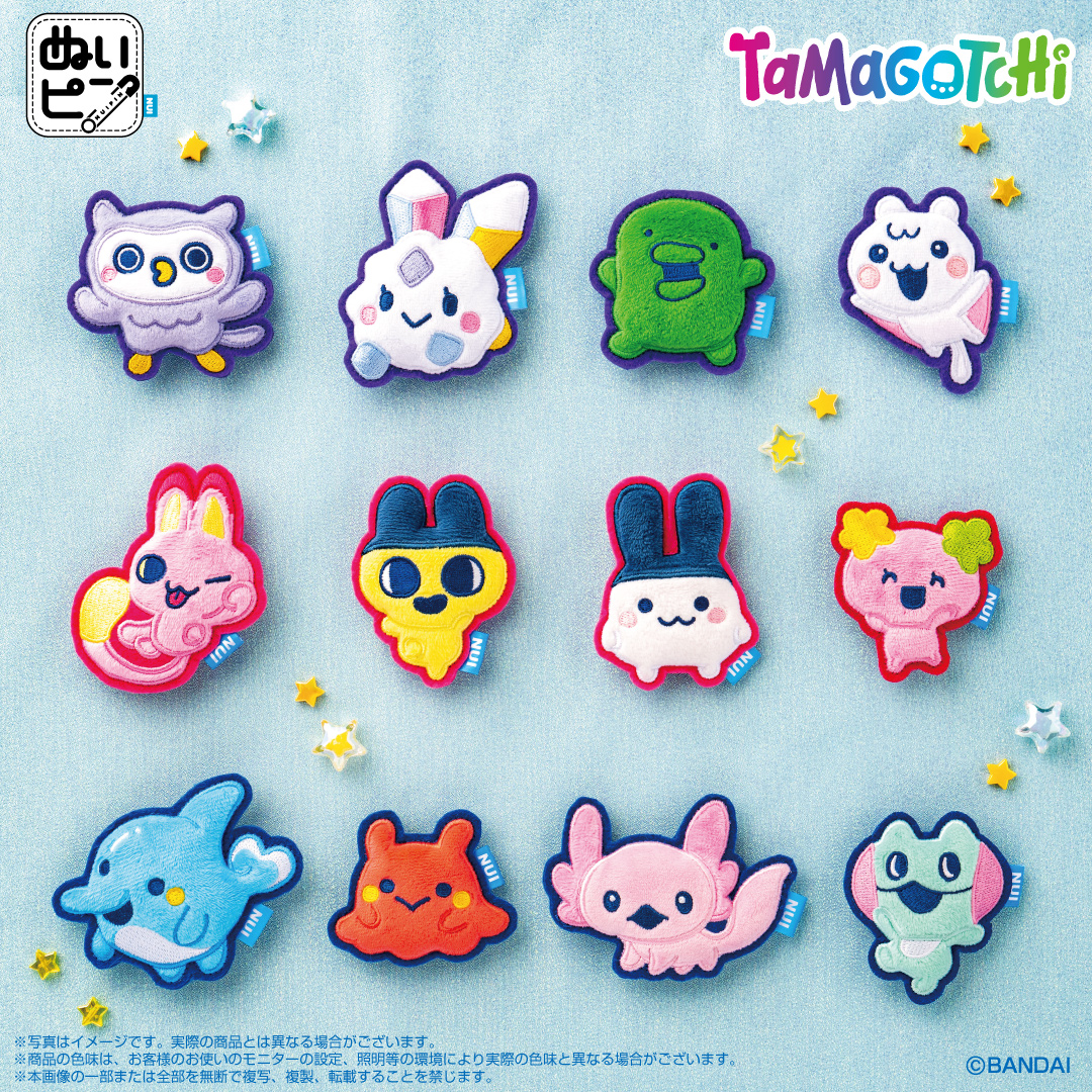 ぬいピン」には、Tamagotchi Paradiseで使用できるショップコードが