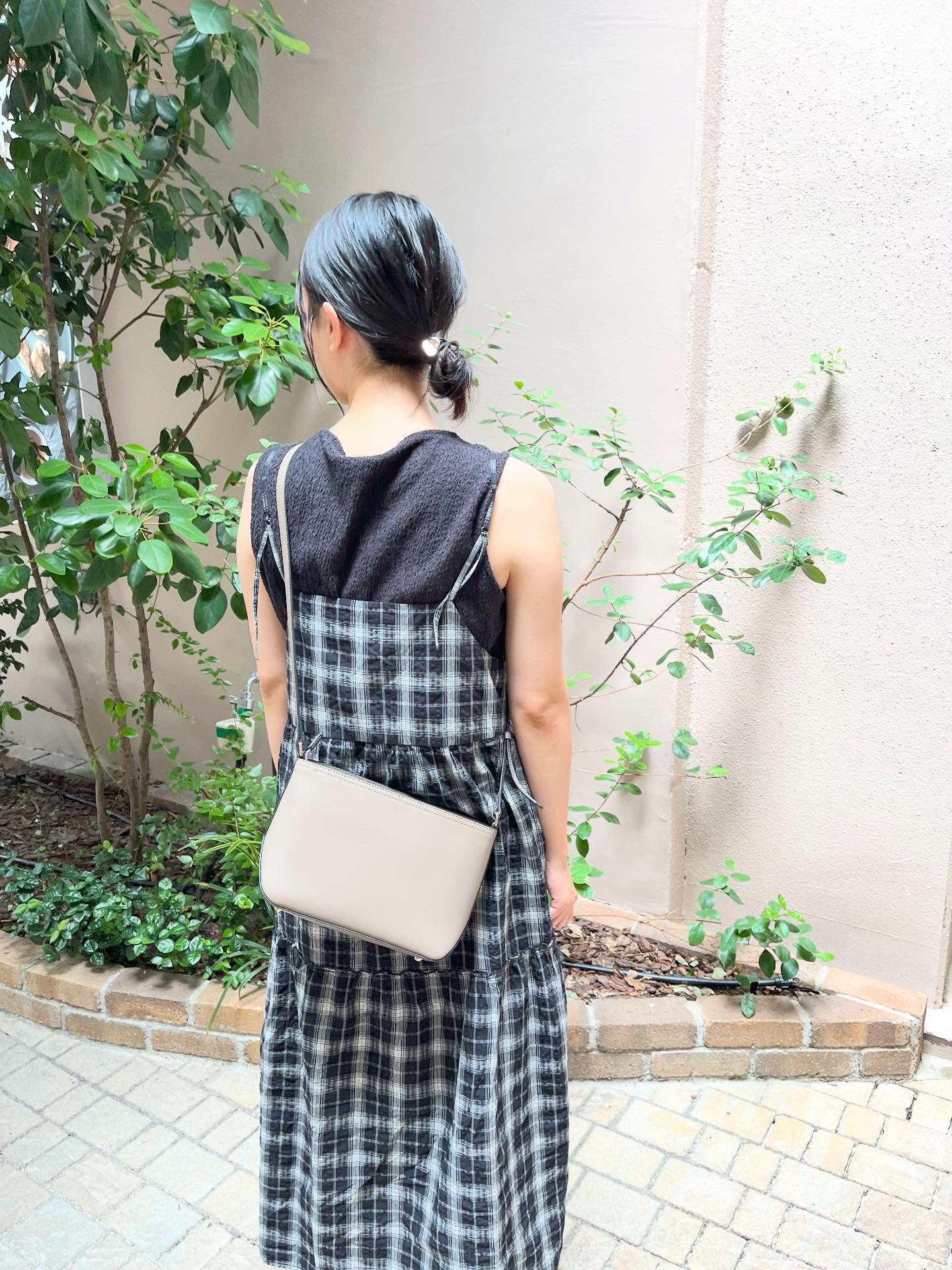 M.U.Lグレージュ サコッシュSS 8/31タイムセール ブレイヴ HaL 倉敷産帆布×姫路レザー サコッシュ 23-8275-648 1