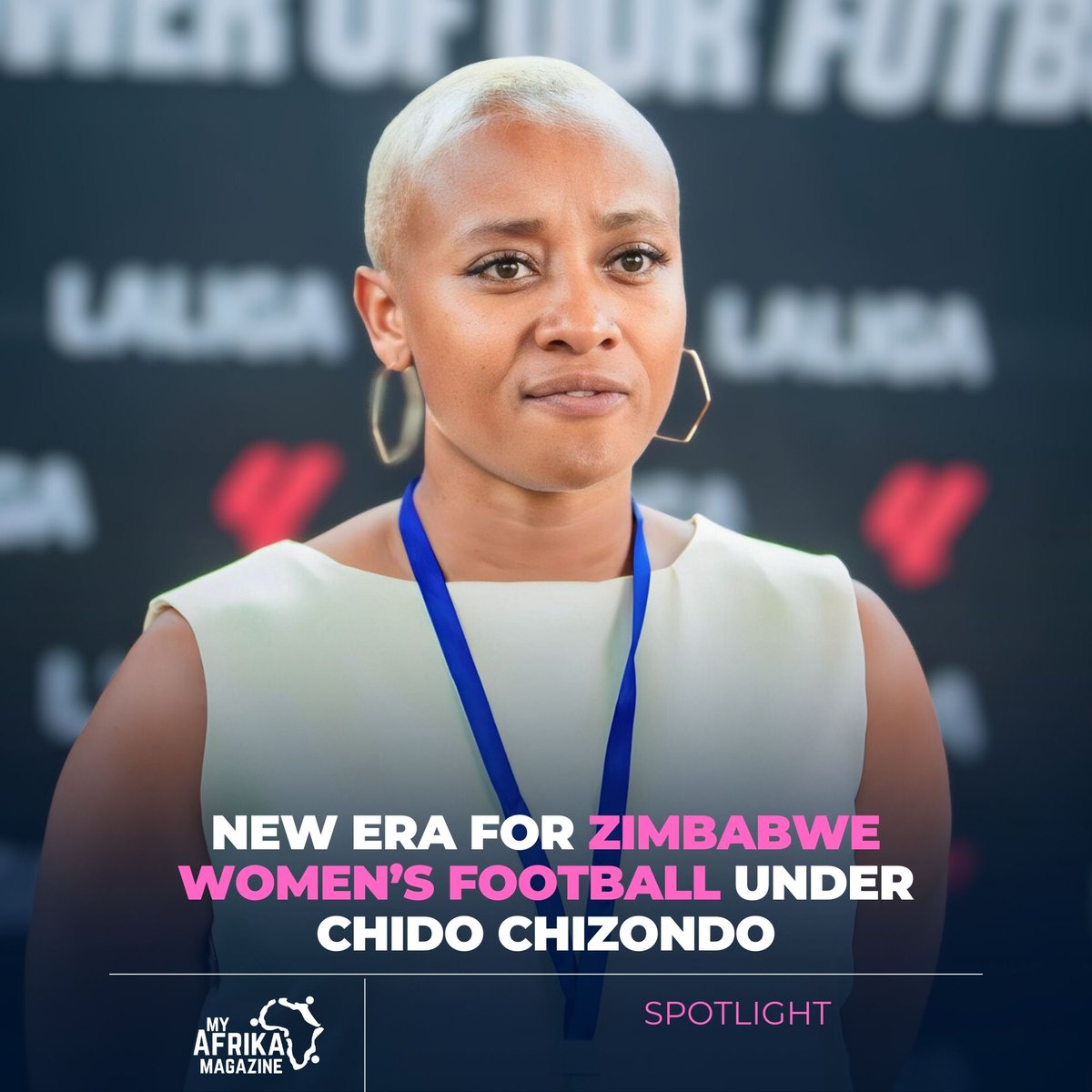 SPOTLIGHT: New Chairperson of Zimbabwe Women’s Premier Soccer League, with a bold vision for equity &amp; grassroots growth... READ MORE: myafrikamag.com/new-era-for-zi…

<a href="/online_zifa/">Zimbabwe Football Association</a> <a href="/ZimWomenSoccerL/">Zimbabwe Women Soccer League</a> <a href="/White_DiamondCh/">Chido Chizondo</a> <a href="/FCPlatinum/">FC Platinum</a>