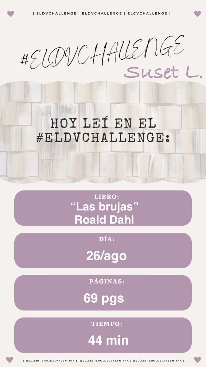 SusetLC's tweet photo. Avance del challenge día 26

#eldvchallenge
#lasbrujas
#roalddahl
#alfaguara https://t.co/n8EnyaGCVS
