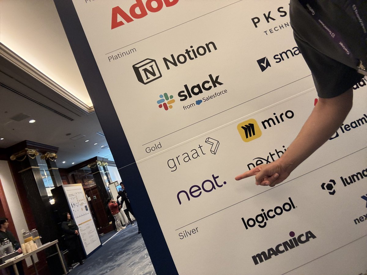 yiwagish's tweet image. @neatmeetings は今日、明日と
#GartnerJapan #GartnerDW のセッションおよび展示をしています！お立ち寄りください。