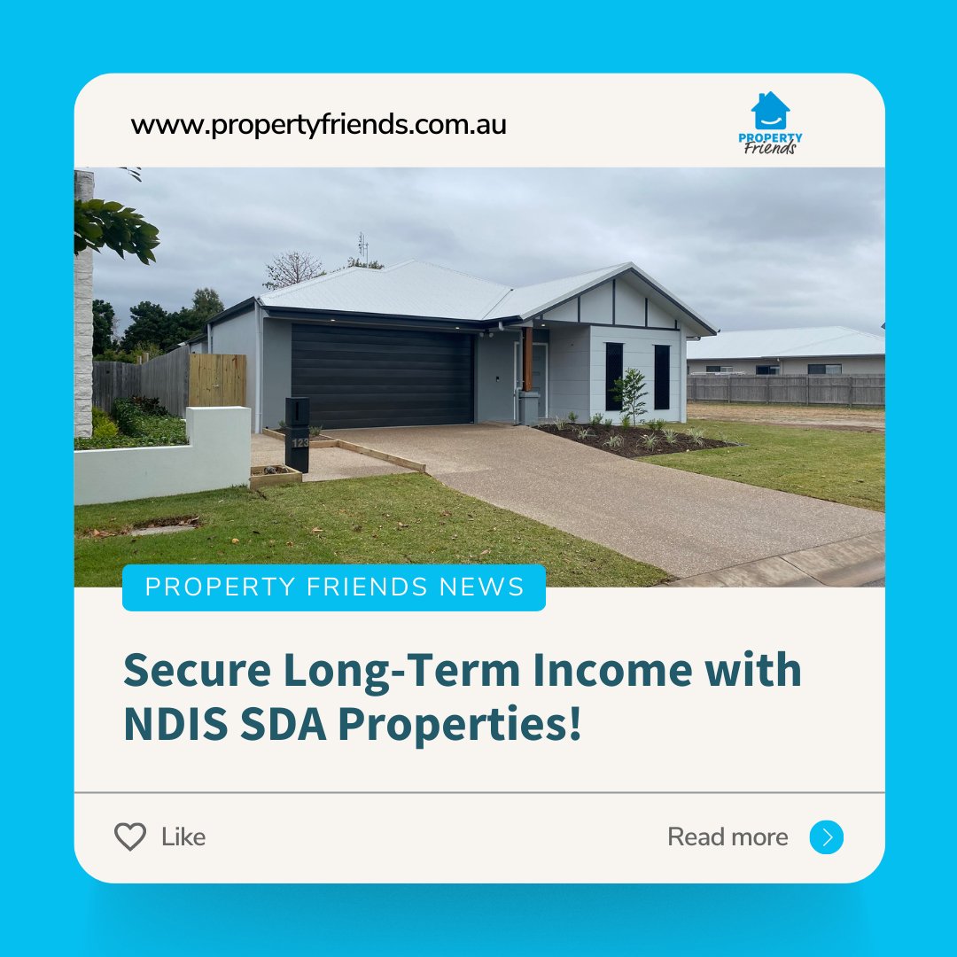 PropertyFriends's tweet photo. 💰 Interested in high returns while making a positive impact? Discover the potential of NDIS Specialist Disability Accommodation (SDA) investments! 

Learn more: https://t.co/RUjezcjgcn

#sdainvestmentproperty #ndishousinginvestment #ndisprovider #propertyfriends https://t.co/GWtoT3UeCe