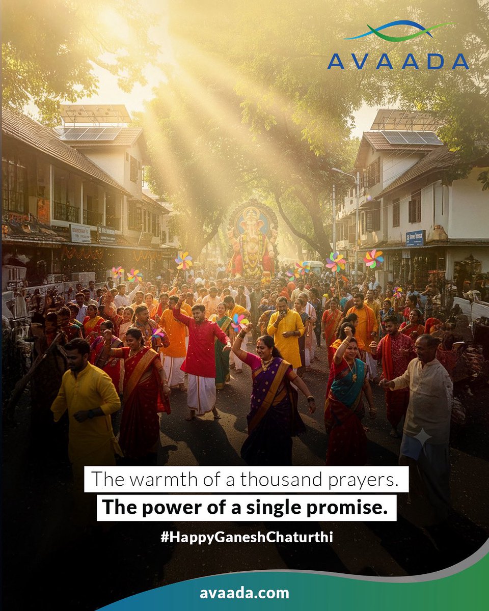 Some arrivals are more than festive, they are a blessing. A moment that lights every home, every heart, with hope and harmony. 
Happy Ganesh Chaturthi!