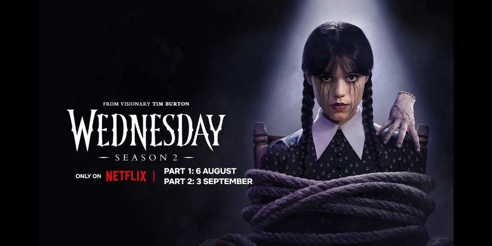 Netflix CLEARED part one of #WEDNESDAY! 

My friends and I were so gagged finishing up the final episode.   

We are all now PERCHED waiting for the second half dropping next week.