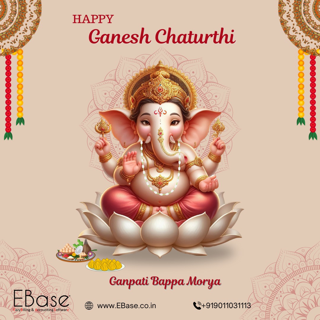 exceltotally's tweet image. Happy Ganesh Chaturthi!
Ganapati Bappa Morya! 
#HappyGaneshChaturthi2025 | #GaneshChaurthi | #GaneshChaturthi2025 | #GanpatiBappaMorya #HappyGaneshChaturthi
EBase.co.in