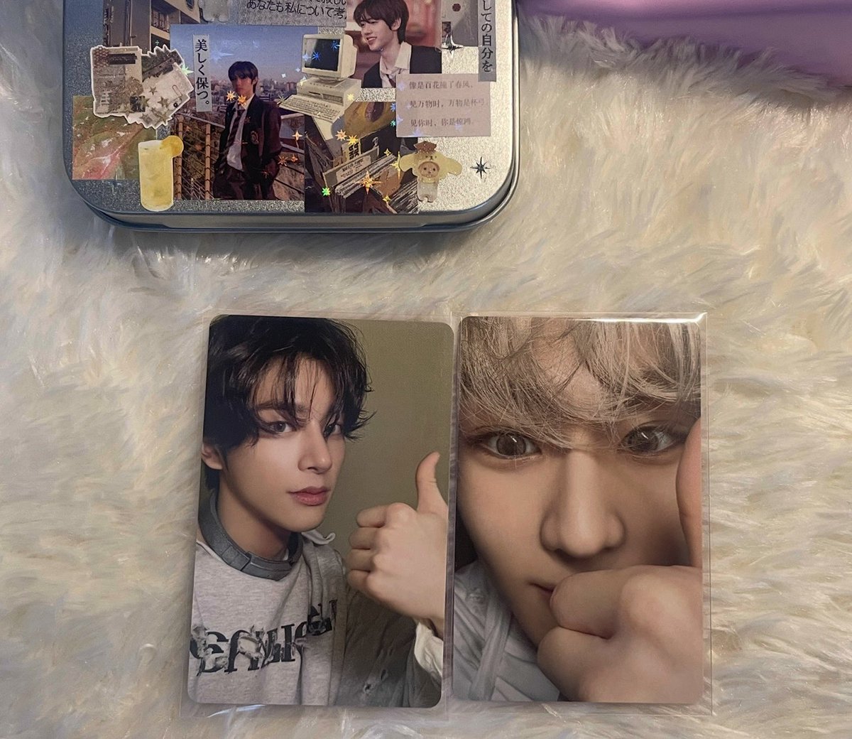 ฟอล+รี สุ่มเเจก เอนจีนเเท้ 2คนค่ะ 🤍 
วันที่29 เวลา2ทุ่ม 
ไม่ต้องออกค่าส่ง การ์ด Japan 🐣

#ตลาดนัดENHYPEN