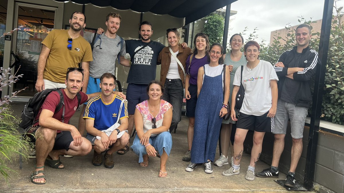 We survived fieldwork… and still like each other enough to celebrate together 😅💚 #BestTeam