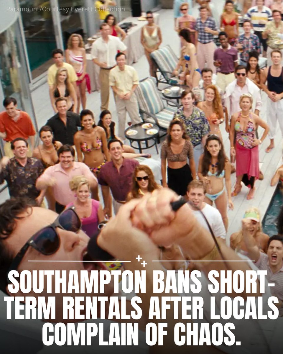 Southampton has officially banned short-term home rentals after residents complained about noise and disruption from weekend parties. On Aug. 19, the village board of trustees voted 4–1 to impose a two-week minimum rental period, effectively ending the popular practice of weekend