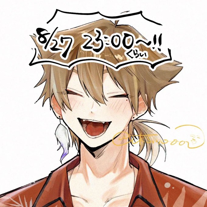 明日にはアイコン戻してると思うので、記念にメディア欄に刻ませていただきます