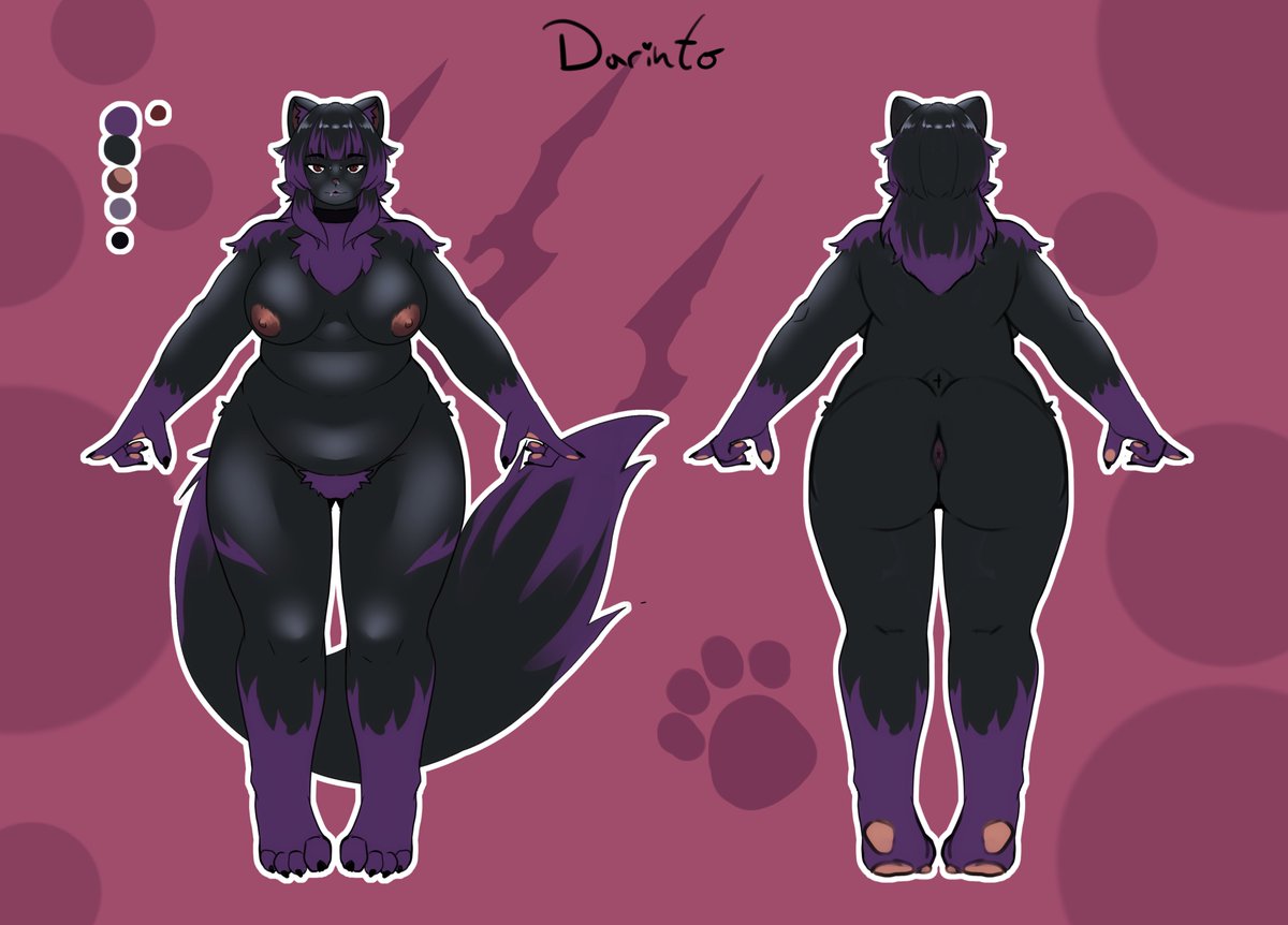 Finally, complete Darinto's character sheet. I hope you like the design of my OC