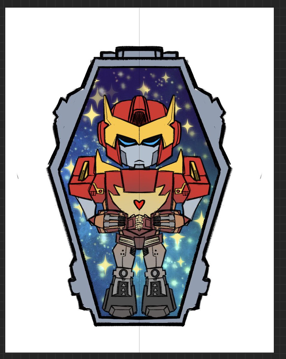 nastybo1's tweet image. Makes saddest merch concept known to man. 
Regrets it. 
#LBS #lastbotstanding #rodimus