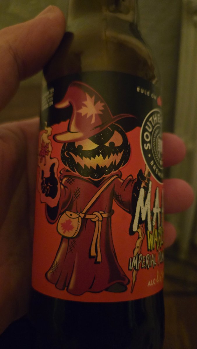 Southern Tier's Pumpking maple. The mascot is basically a vtuber