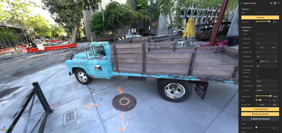 貧乏なので、無料のgsplatをテスト中。
NerfStudioに切り替えるかも。
ChatGPTが嘘ついてなければRealityScanからカメラアライメントデータも持ち込めるらしいし、今までとほぼ同じことが出来るんじゃないかなと。