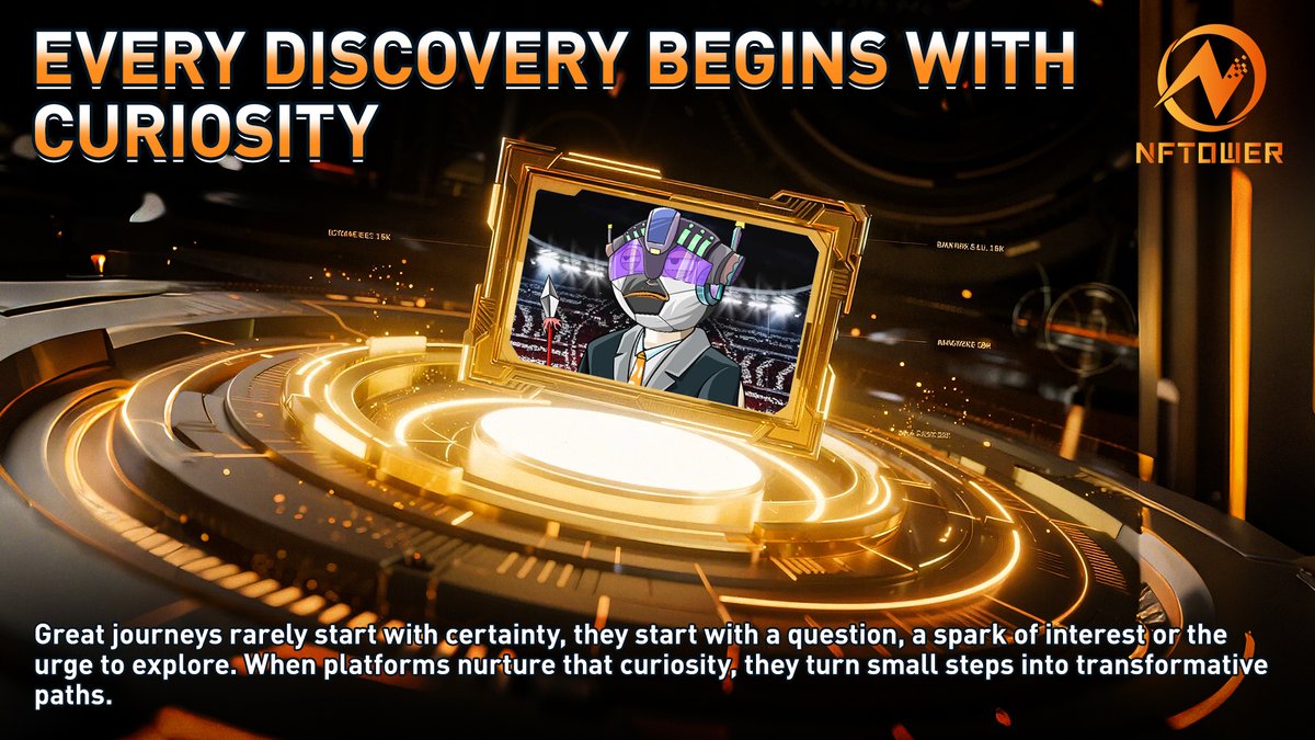 NFTOWER_'s tweet photo. ⏱ Curiosity sparks every journey.
🌐 NFTOWER fuels creativity through exploration.
💱 Every interaction leads to connection, insight & opportunity.
🚀 Start curious, you might discover more than expected.
#NFTOWER #ExploreWithPurpose #CreativeDiscovery #DesignForCuriosity https://t.co/8YiynbdNnB