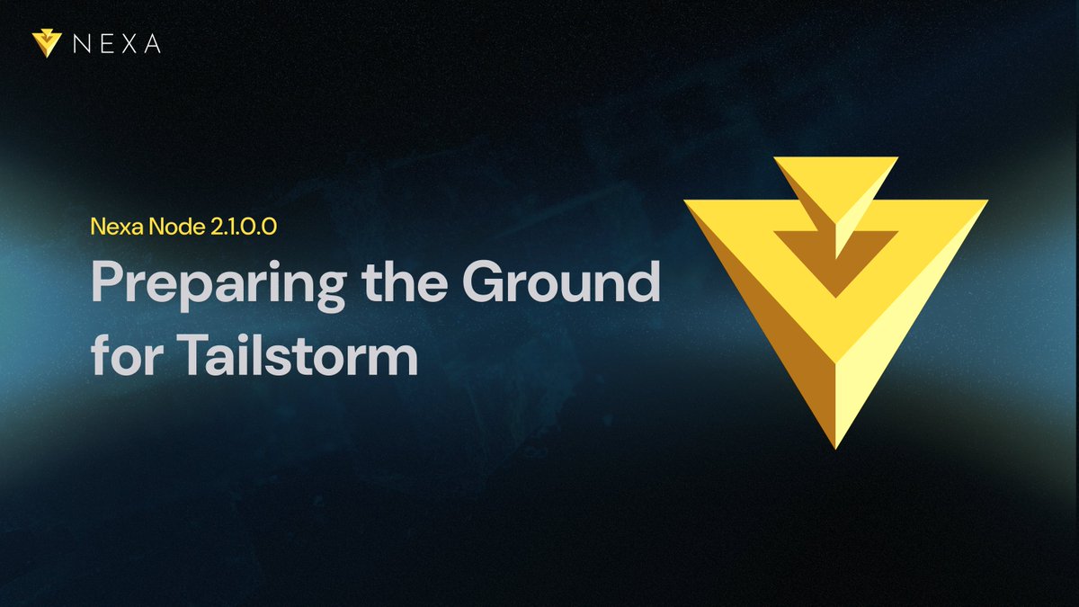 📒 Nexa Node 2.1.0.0: Preparing the Ground for Tailstorm

The long-anticipated Tailstorm protocol upgrade is starting to unfold, and we are excited to announce the release of Nexa Full Node 2.1.0.0.

Read more:
forum.nexa.org/t/nexa-node-2-…