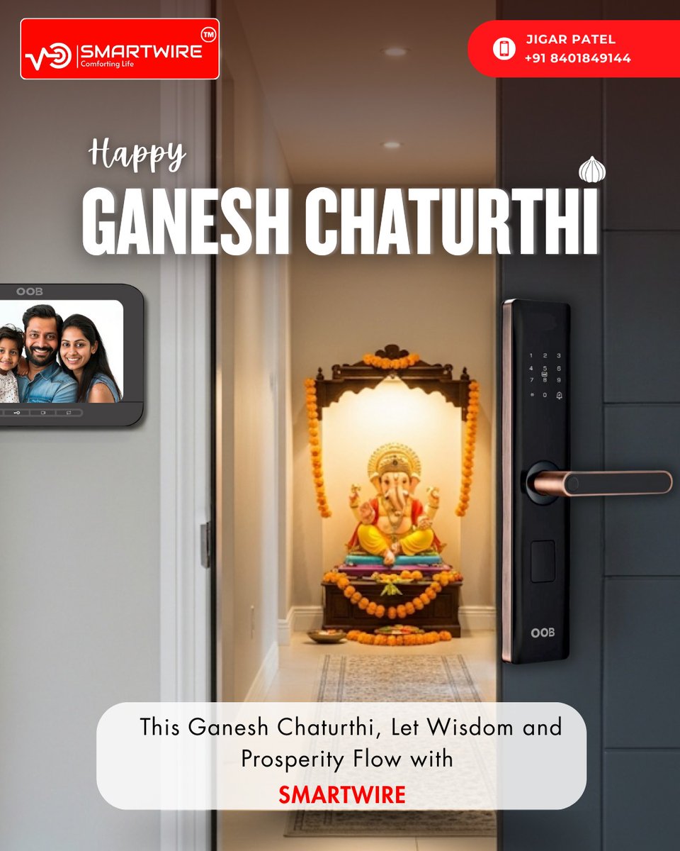 smartwire182's tweet image. Celebrate the Spirit of Janmashtami with Smartwire! ✨

#Smartwire #HomeAutomation #SmartHome #ConnectedLiving #Janmashtami2025 #DivineCelebration #SmartLiving #HomeAutomationIndia #FestiveSmartHome