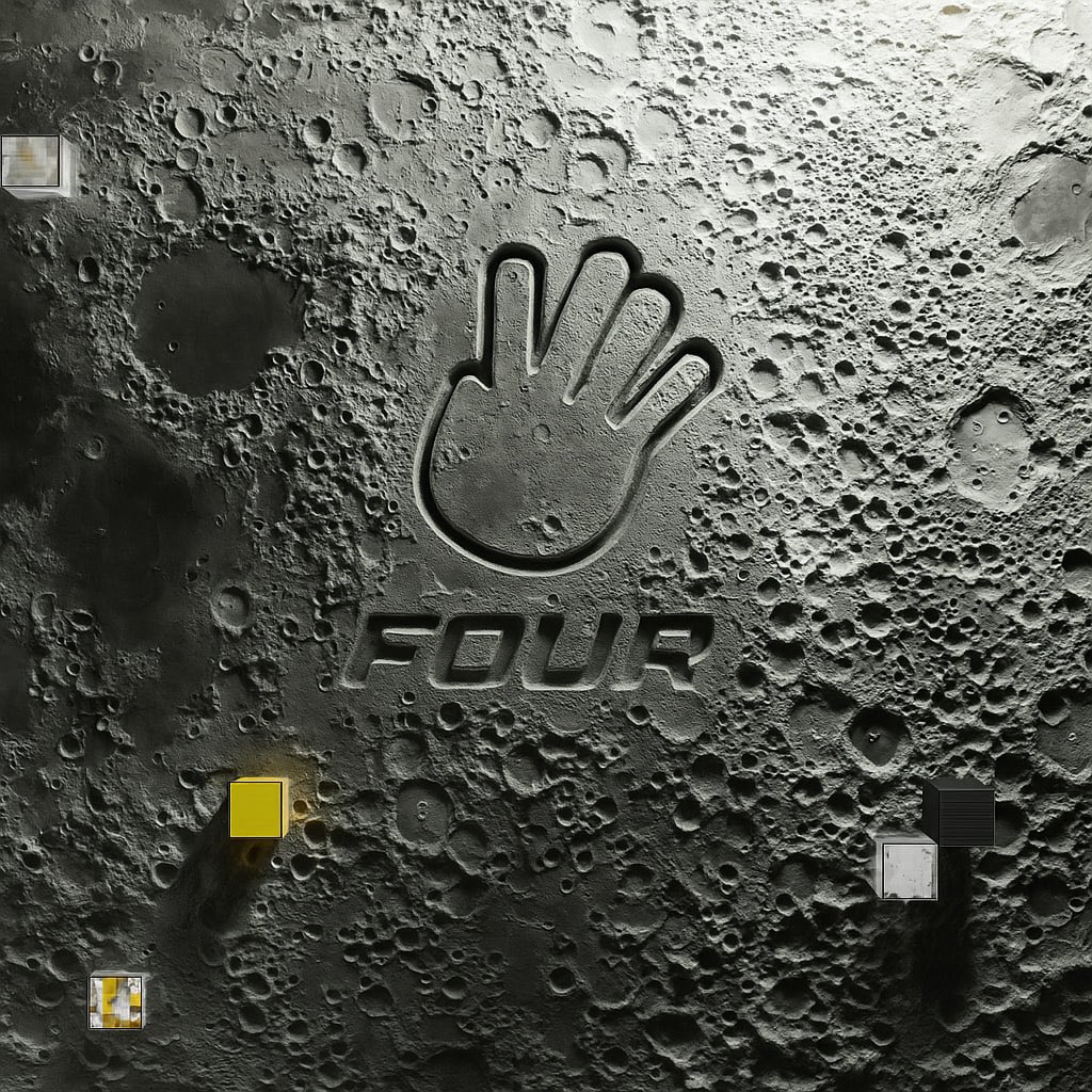 Not just aiming for the Moon 🌕
At Four.Meme, we deliver projects all the way there 🚀✨

Builders deserve more than launches — they deserve lunar landings.
And we’re here to make it happen 💚