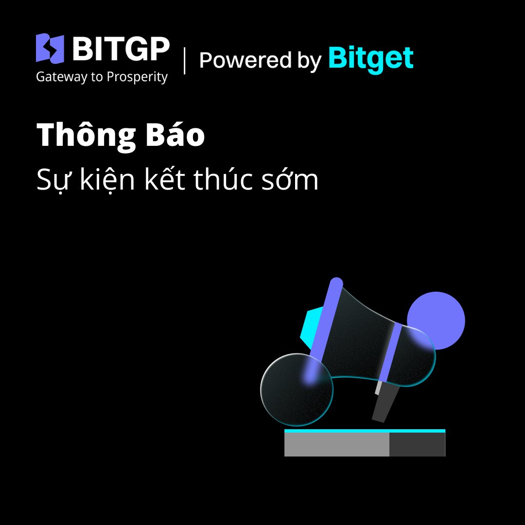 BITGP Vietnam (@bitgpvietnam) on Twitter photo Sự kiện nhận 10 USDT cho người mới sắp kết thúc!
Sự kiện sẽ kết thúc sớm vào 14:00 ngày 27/8. Những anh em đã hoàn thành nhiệm vụ sẽ được nhận thưởng vào ngày kế tiếp nên anh em tranh thủ hoàn thành nhiệm vụ trước khi sự kiện đóng.
Link sự kiện: Sự kiện nhận 10 USDT cho người mới sắp kết thúc!
Sự kiện sẽ kết thúc sớm vào 14:00 ngày 27/8. Những anh em đã hoàn thành nhiệm vụ sẽ được nhận thưởng vào ngày kế tiếp nên anh em tranh thủ hoàn thành nhiệm vụ trước khi sự kiện đóng.
Link sự kiện: