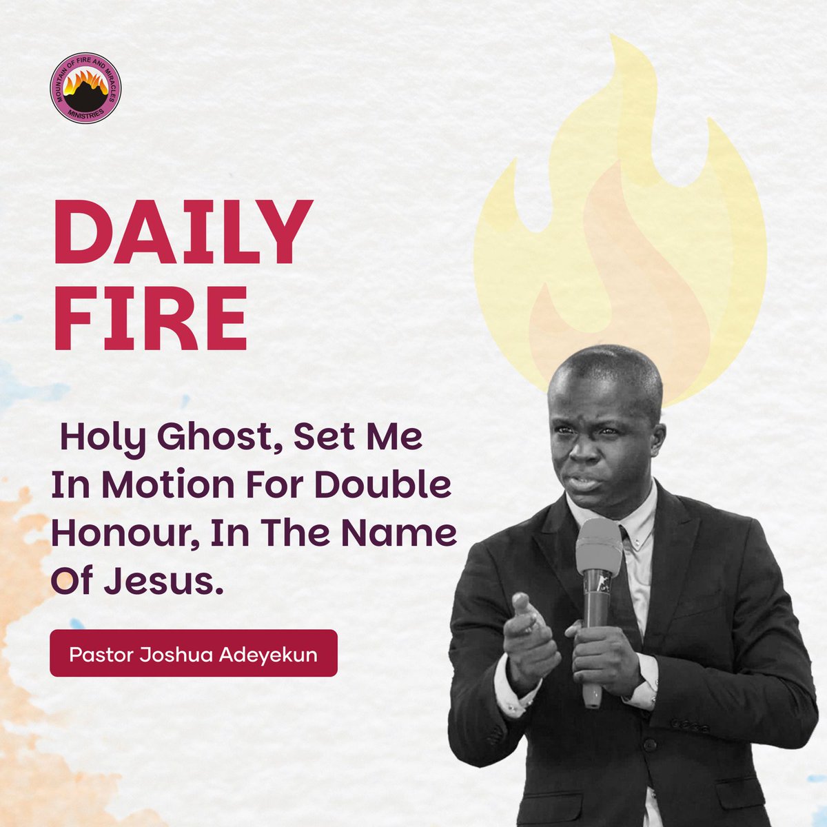 JAdeyekun's tweet image. Declare this with 🔥🔥🔥 and receive it by Faith.
#DoubleHonour #DivineSetup #mfm #zion.