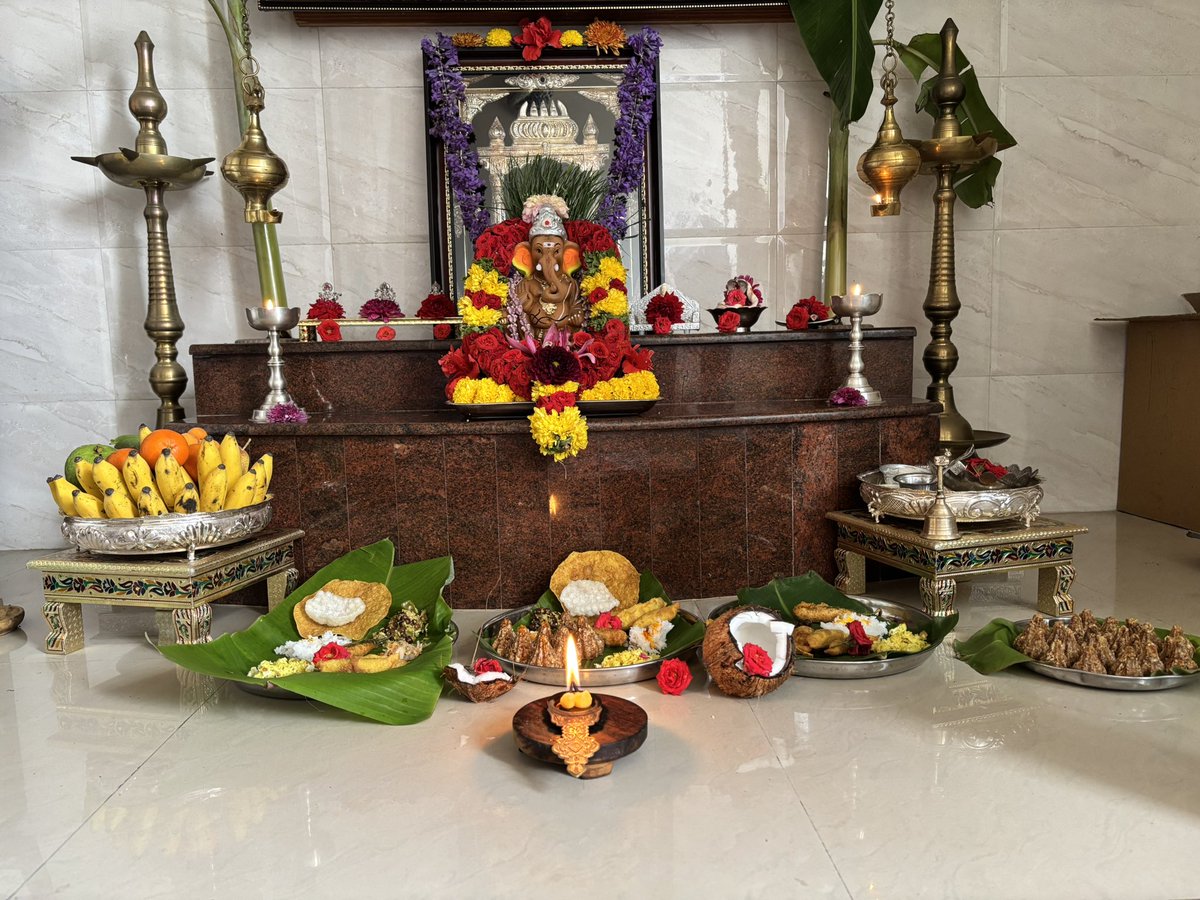 manjunathabe's tweet image. ಗಣೇಶ ಚತುರ್ಥಿಯ ಶುಭಾಶಯಗಳು #GaneshChaturthi #GaneshChaturthi2025