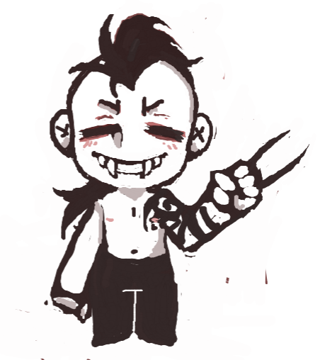 Sabretooth and Daken straws I've done for the very few X-men knowers I've come across that also happened to have a strawpage.