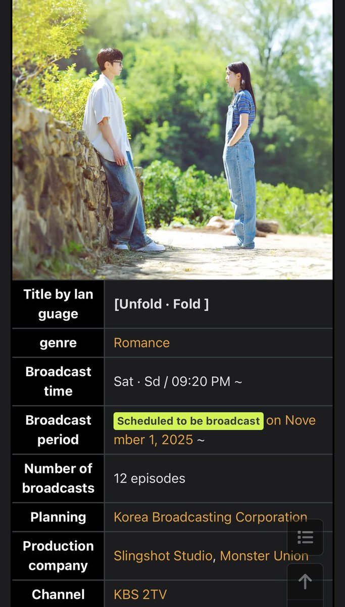 🎬Last Summer
Genre: Romance
Broadcast: November 1st 2025 (Sat-Sun) 9:20PM
Number of ep: 12 episodes
Channel: KBS 2TV
Cast: Lee Jaewook, Choi Sungeun, Kwon Areum

m.search.naver.com/search.naver?s…
namu.wiki/w/%EB%A7%88%EC…
#이재욱 #LeeJaeWook #마지막썸머 #TheLastSummer