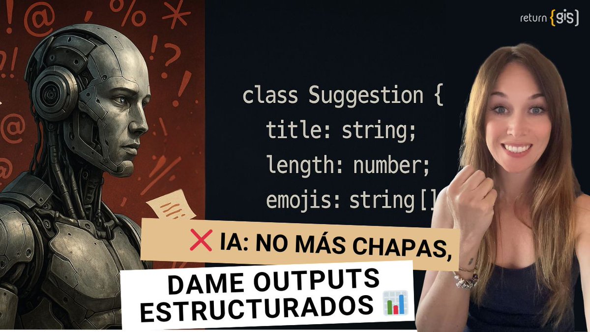 0GiS0's tweet image. ¡Hola developer 👋🏻!
De 🤯 caos ➡️ a 📊 datos claros con IA Generativa 🤖✨
Te muestro cómo pedir outputs estructurados y un repo 🗂️ para que lo pruebes 🚀

🎥 buff.ly/wI4P0ZD 

#IA #GenerativeAI #StructuredData #DevCommunity #IAGenerativa
