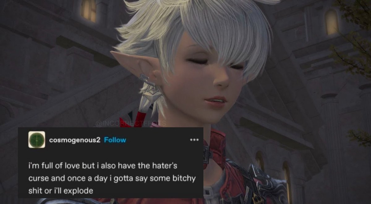 Incorrect Final Fantasy Quotes (@incorrectffqts) on Twitter photo 