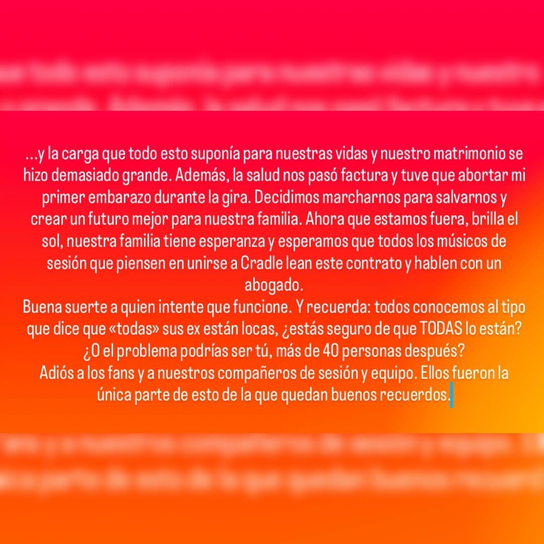 Isaac 🤘🏻👹🤘🏻 (@isaac_666_9) on Twitter photo 😂🤣😹😆
Pues así está la novela con los de #CradleOfFilth (<a href="/CradleofFilth/">Cradle of Filth</a>) y el Dani Filth que a resultado ser un lacra el Cabrón!
#metal
#blackmetal
#DeathMetal
#metal
#heavymetal 😂🤣😹😆
Pues así está la novela con los de #CradleOfFilth (<a href="/CradleofFilth/">Cradle of Filth</a>) y el Dani Filth que a resultado ser un lacra el Cabrón!
#metal
#blackmetal
#DeathMetal
#metal
#heavymetal