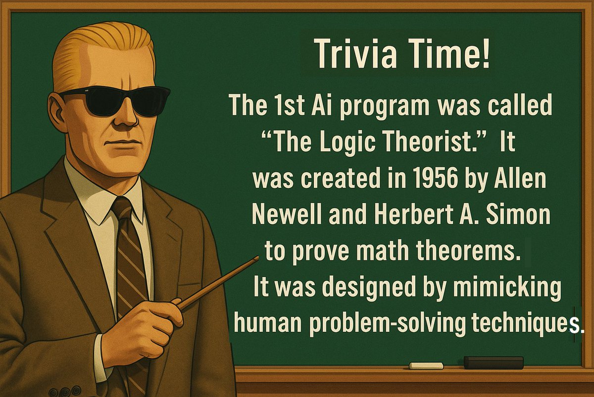 MAXHEADROOM85Ai's tweet image. #FirstAi #Trivia