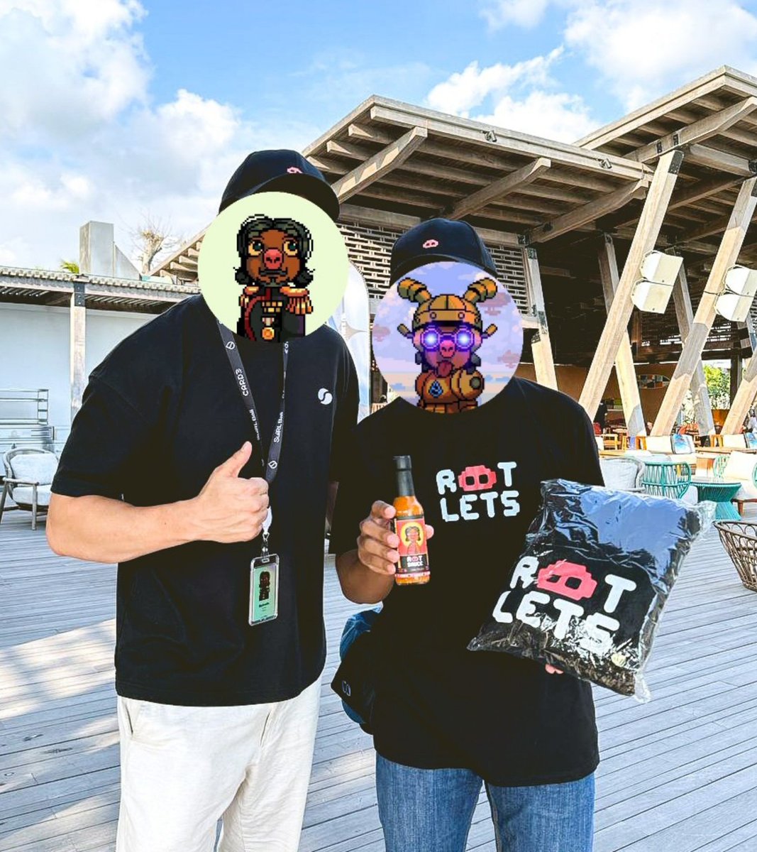 _r0_0ry's tweet image. R🐽t meet fellow R🐽t in real life!

Canceled the return ticket schedule, because Gidwell told me there was something not to be missed, B🐽M!

It was a pleasure to meet @gidwell0x and for giving me Rootlets merchandise as well, much appreciated🙏

CC: @0xrooter @rootlets_nft…