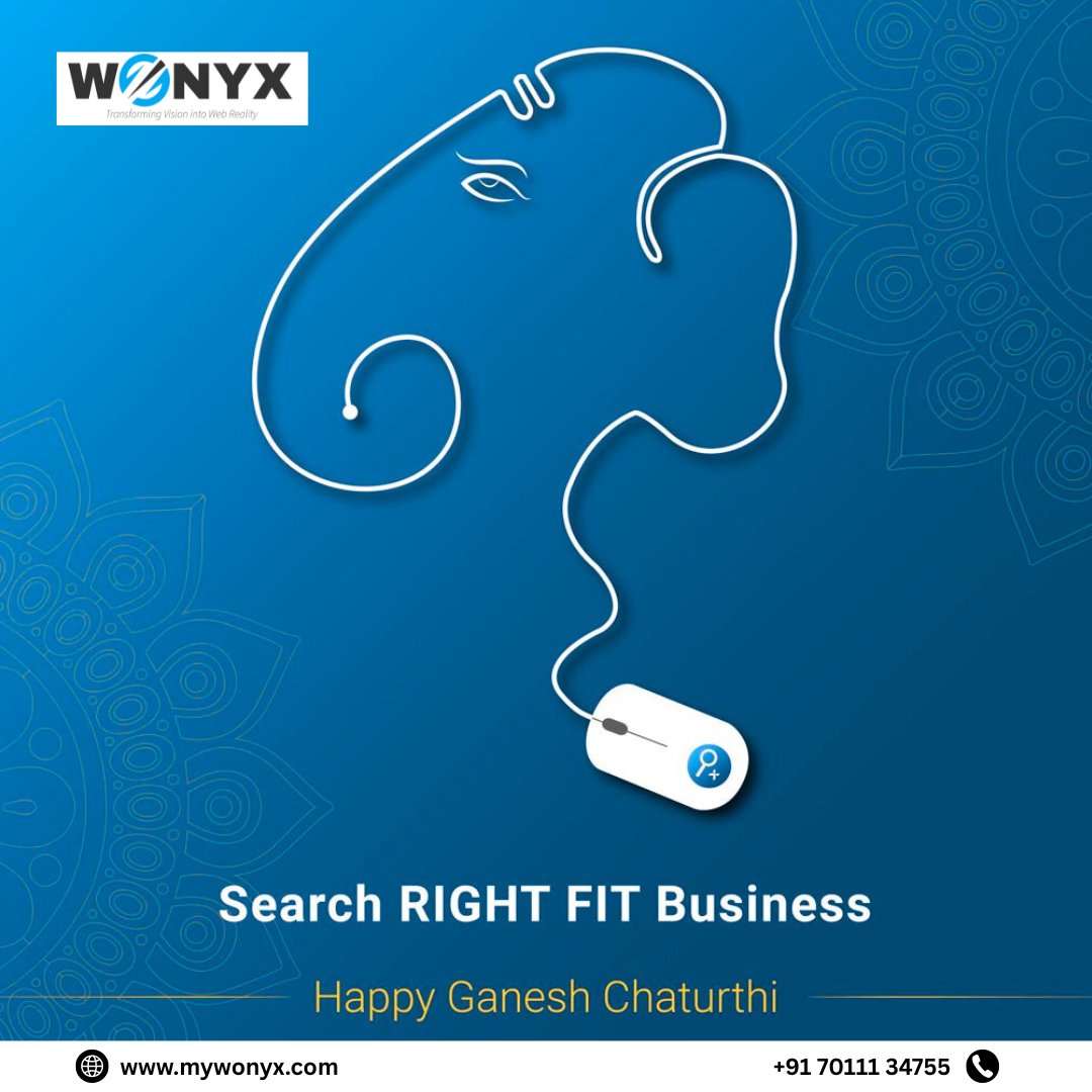 WonyxItsolution's tweet image. 🙏🌿 Ganpati Bappa Morya! 🌿🙏
Happy Ganesh Chaturthi from Wonyx IT Solution 🙏✨ May Lord Ganesha bless your business with growth, wisdom, and prosperity.
.
.
.
#GaneshChaturthi #GanpatiBappaMorya #WonyxITSolution #DigitalSuccess #InnovationWithBlessings