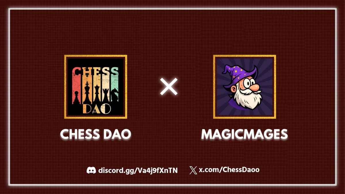 Chess Dao ♖ (@chessdaoo) on Twitter photo 𝗚𝗶𝘃𝗶𝗻𝗴𝗮𝘄𝗮𝘆 𝟲𝐱𝐆𝐓𝐃(𝐅𝐫𝐞𝐞 𝐦𝐢𝐧𝐭) 𝗦𝗽𝗼𝘁𝘀 𝗙𝗼𝗿 𝗨𝗽𝗰𝗼𝗺𝗶𝗻𝗴 𝗛𝘆𝗽𝗲 𝗣𝗿𝗼𝗷𝗲𝗰𝘁 — 𝐌𝐚𝐠𝐢𝐜𝐦𝐚𝐠𝐞𝐬❗️
𝐓𝐨 𝐞𝐧𝐭𝐞𝐫 𝐭𝐡𝐞 𝐠𝐢𝐯𝐞𝐚𝐰𝐚𝐲 :
•𝗙𝗼𝗹𝗹𝗼𝘄 <a href="/ChessDaoo/">Chess Dao ♖</a> <a href="/MagicMagesETH/">MagicMages</a>
•𝗟𝗶𝗸𝗲,𝗥𝗧,𝐃𝐫𝐨𝐩 𝐄𝐕𝐌 𝐀𝐝𝐝𝐫𝐞𝐬𝐬
•𝟐𝟒 𝗚𝗶𝘃𝗶𝗻𝗴𝗮𝘄𝗮𝘆 𝟲𝐱𝐆𝐓𝐃(𝐅𝐫𝐞𝐞 𝐦𝐢𝐧𝐭) 𝗦𝗽𝗼𝘁𝘀 𝗙𝗼𝗿 𝗨𝗽𝗰𝗼𝗺𝗶𝗻𝗴 𝗛𝘆𝗽𝗲 𝗣𝗿𝗼𝗷𝗲𝗰𝘁 — 𝐌𝐚𝐠𝐢𝐜𝐦𝐚𝐠𝐞𝐬❗️
𝐓𝐨 𝐞𝐧𝐭𝐞𝐫 𝐭𝐡𝐞 𝐠𝐢𝐯𝐞𝐚𝐰𝐚𝐲 :
•𝗙𝗼𝗹𝗹𝗼𝘄 <a href="/ChessDaoo/">Chess Dao ♖</a> <a href="/MagicMagesETH/">MagicMages</a>
•𝗟𝗶𝗸𝗲,𝗥𝗧,𝐃𝐫𝐨𝐩 𝐄𝐕𝐌 𝐀𝐝𝐝𝐫𝐞𝐬𝐬
•𝟐𝟒