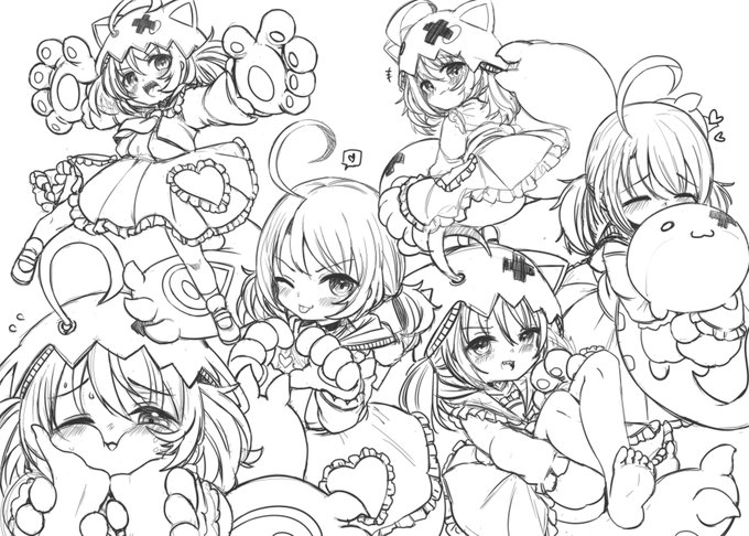 #rkggk Drawing a cute and naughty baby Gigi sketch UwU