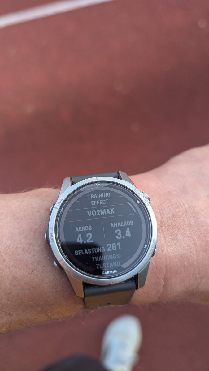 Geht doch nichts über eine gute VO2Max Einheit in der letzen Woche in der alten Heimat und kurz vor der Wohnungsübergabe mit ganz viel Hass.