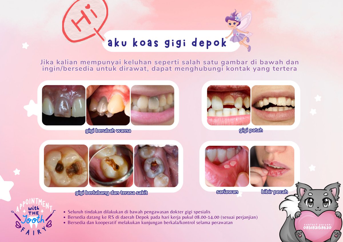 Koas Gigi Cari Pasien 🕵🏻🦷 tweet media
