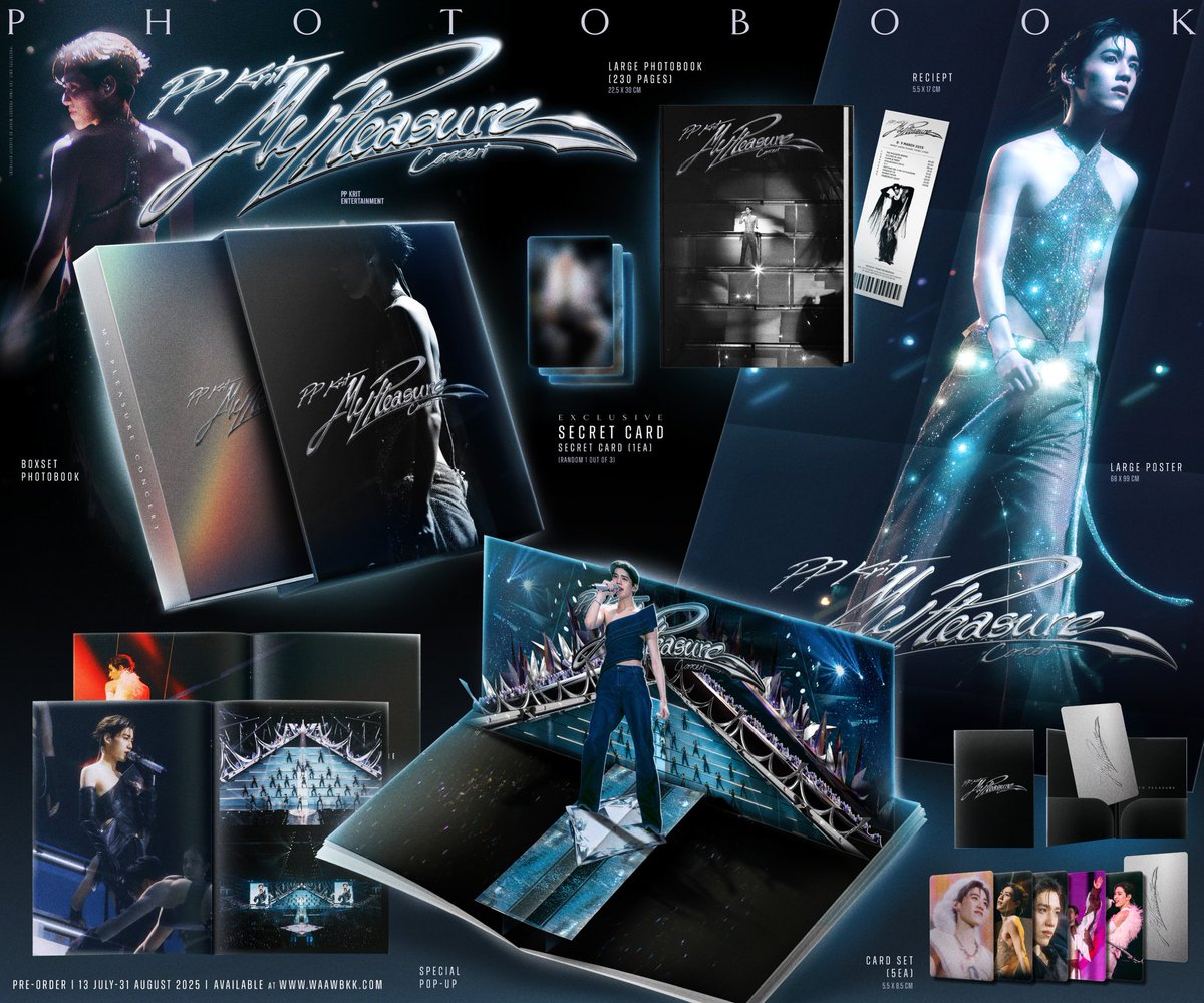 แฟน ๆ "พีพี กฤษฏ์" รีบจับจอง! “PP Krit My Pleasure Photobook” รวมทุกโมเมนต์สุดประทับใจจากคอนเสิร์ตเดี่ยวครั้งแรก

Link:facebook.com/share/p/16UYSb…

#PPKritt
#PPKritMyPleasurePhotobook
#PPKritEntertainment