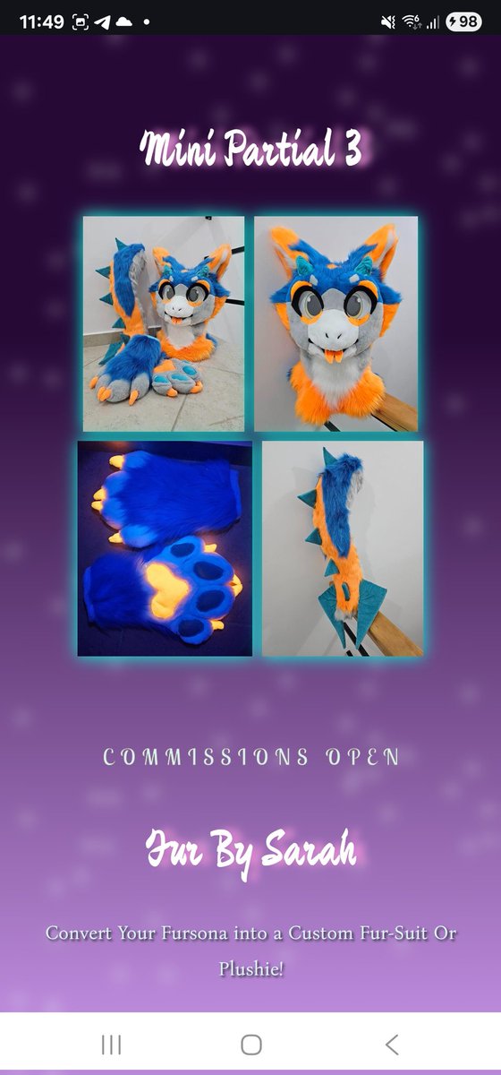 CAUTION! ⚠️

It has been brought to our attention that there is a scammer using images stolen from other makers, including us

Remember to take security measures before commissioning or buying premades to avoid losing your money

Help us to spread this post 

Thank you so much!