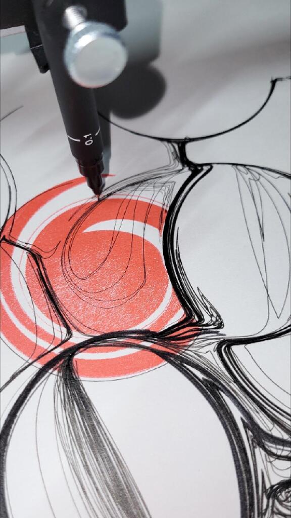 idrawpenplotter's tweet image. &quot;‘It’s been an incredible addition to my creative process!’ 🎨
From flawless precision to endless creative exploration, @Christal shows how UUNA TEK 3.0 empowers artists to push their craft further. #PlotterArt #CreativeTools #UUNATEK&quot;
