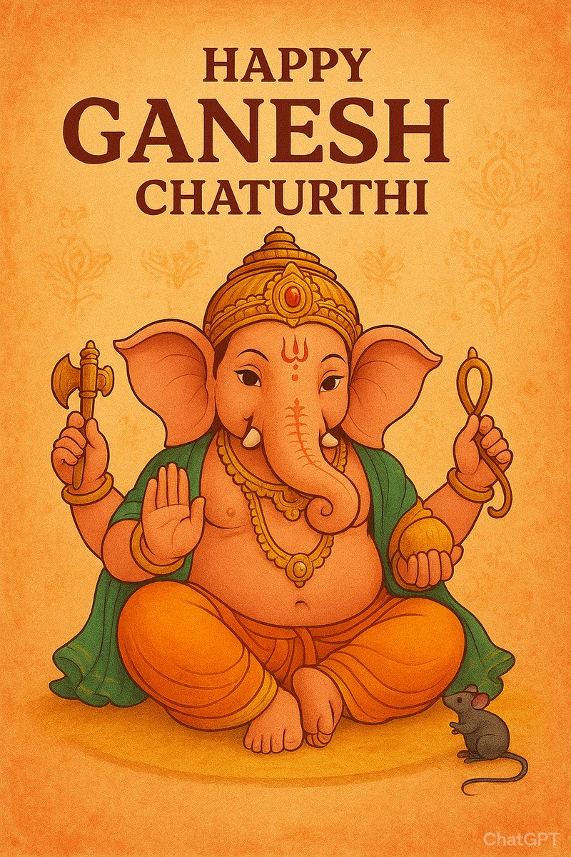 Happy Ganesh chaturthi 🌿🌿🌸