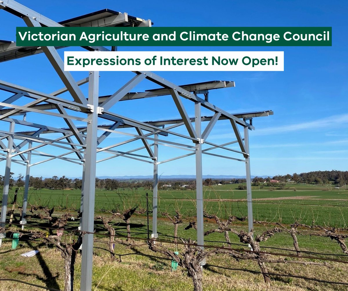 Applications closing soon! 

Join the Victorian Agriculture &amp; Climate Change Council (VACCC)! 

Applications close 9 September 2025 to join the VACCC as Chair, Deputy Chair, or Council Member. 

This is a unique opportunity to provide strategic, independent advice to government