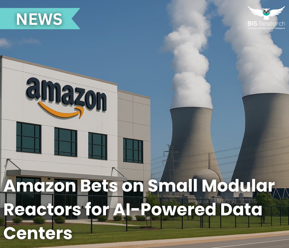 Amazon partners with <a href="/xenergynuclear/">X-energy</a> &amp; <a href="/khnp_gr/">그린러너</a>  to deploy Xe-100 SMR using TRISO-X fuel providing grid-independent, low-carbon #NuclearPower to sustain massive AI-driven #DataCenters energy demand.

#Amazon #EnergyShift #SMR #Cloud #EnergySecurity #resiliencetech #NetZero #ESG