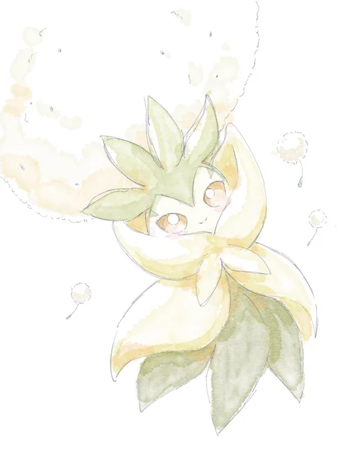 ワタシラガ可愛い #ポケモンイラスト