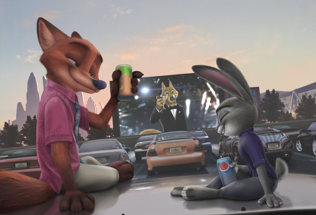 #Zootopia2 #Zootopiafanart #wildehopps
🦊:Look, this is him for me😏
🐰:😄