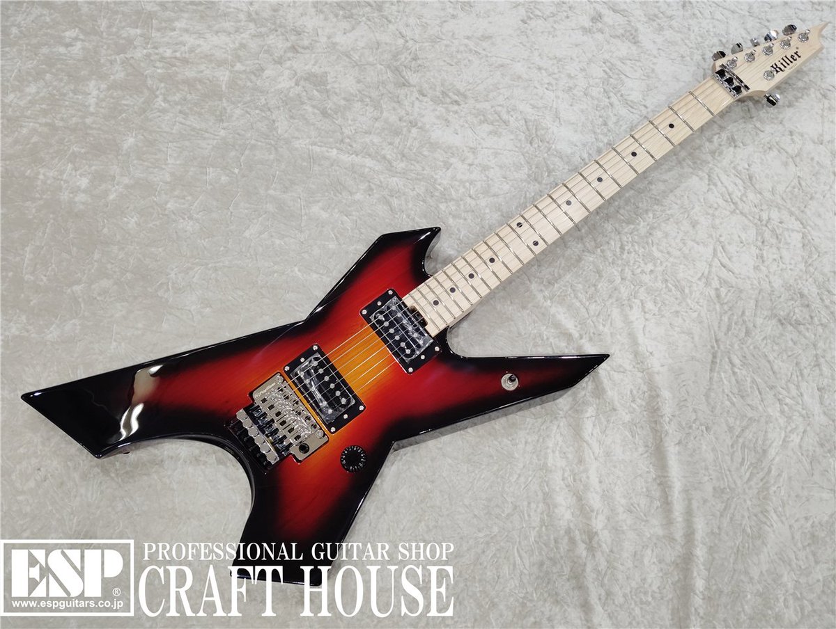 espcrafthouse's tweet image. 【✨入荷情報✨】
Killer「KG-Exploder SE / 3 Tone Sunburst」が即納可能‼️

デジマートはこちら💁
digimart.net/cat01/shop22/D…
#ESP渋谷 #Killer #Exploder