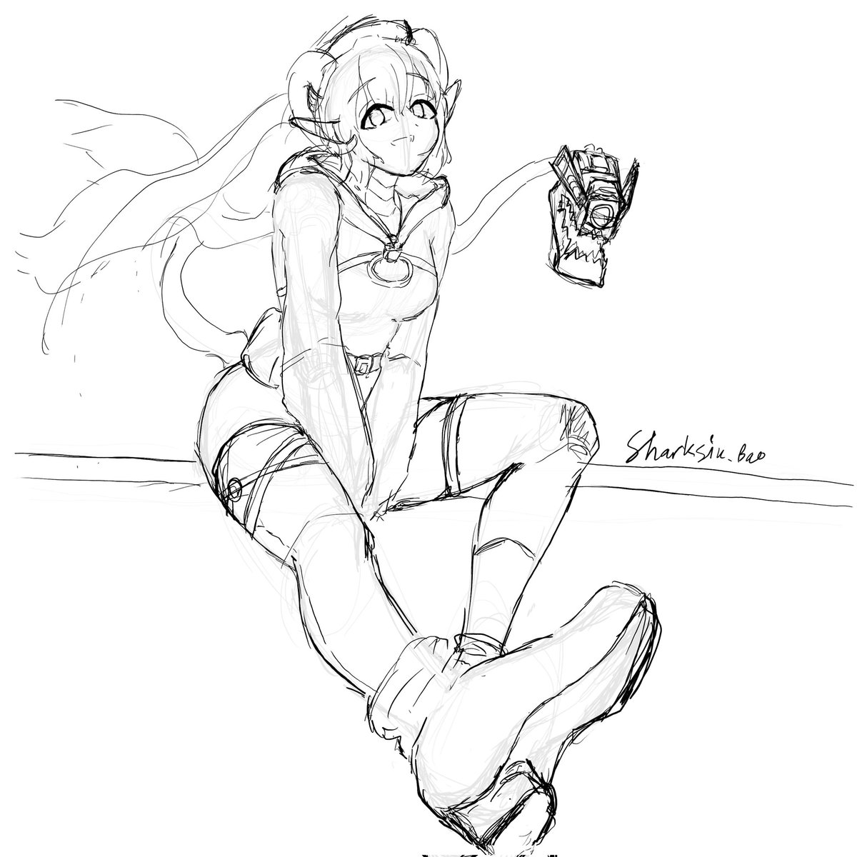 Back at it with an Orphie and Magus fanart (WIP) 🔥 can't wait to finish it

#zzzero
#ZenlessZoneZeroFanart #Orphie #fanart