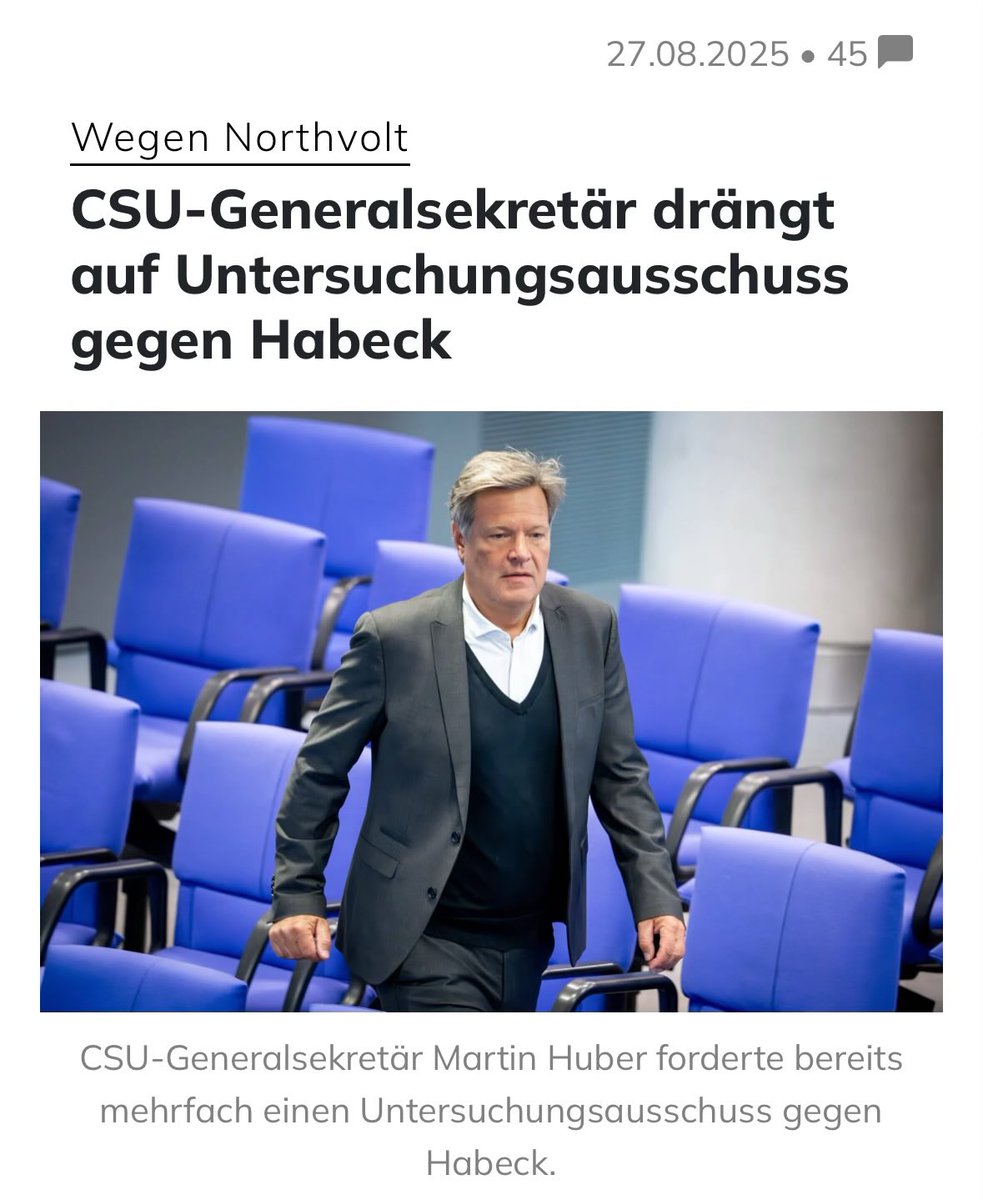 Wer ist auch der Meinung, dass Habeck für seine desaströse Wirtschaftspolitik vor ein Gericht gehört?

Seine Immunität hat er ja gestern mit dem Bundestagsmandat abgegeben.