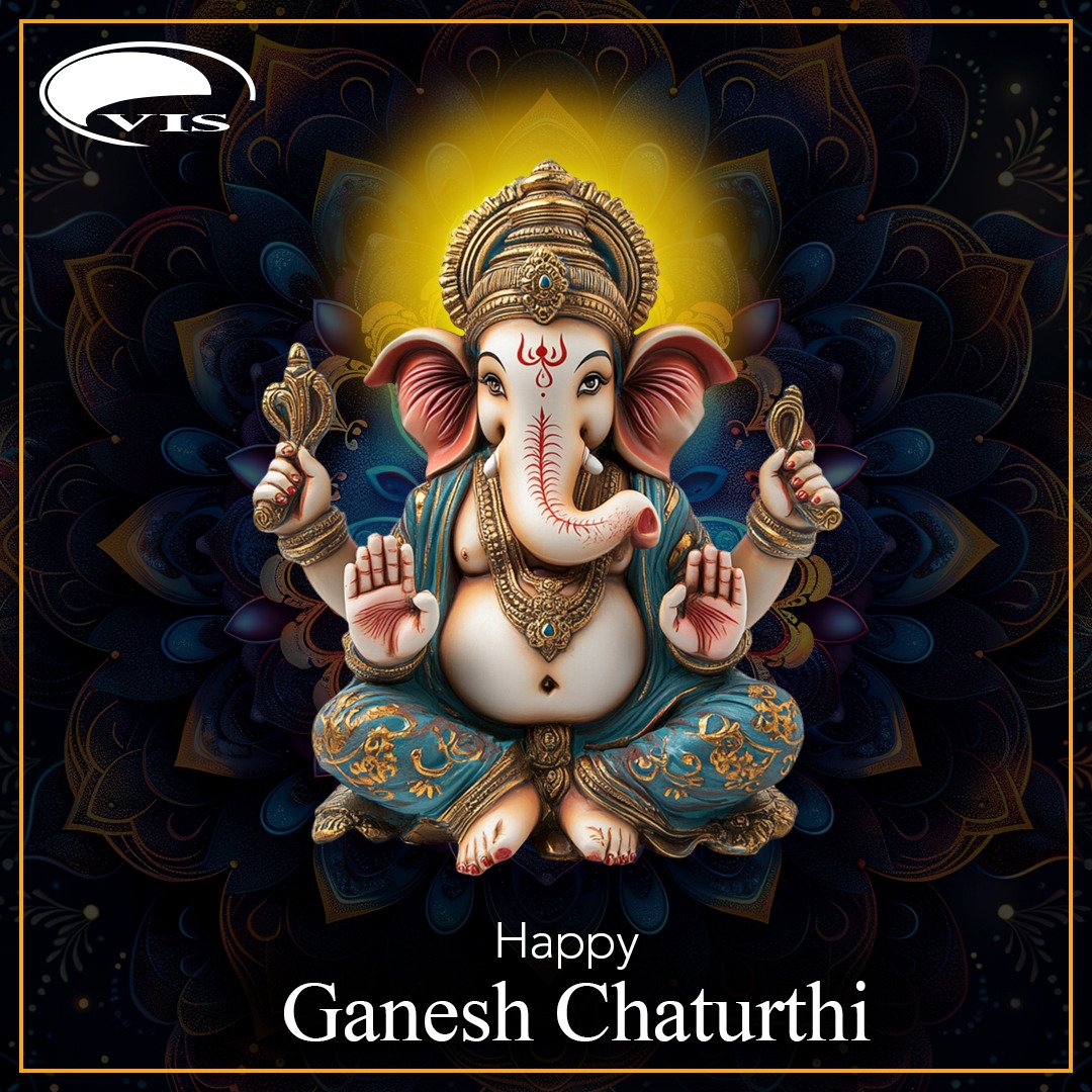 VISNETWORKS's tweet image. Let us welcome the remover of obstacles and the harbinger of wisdom.
Wishing you a blessed and joyful Ganesh Chaturthi.✨️
